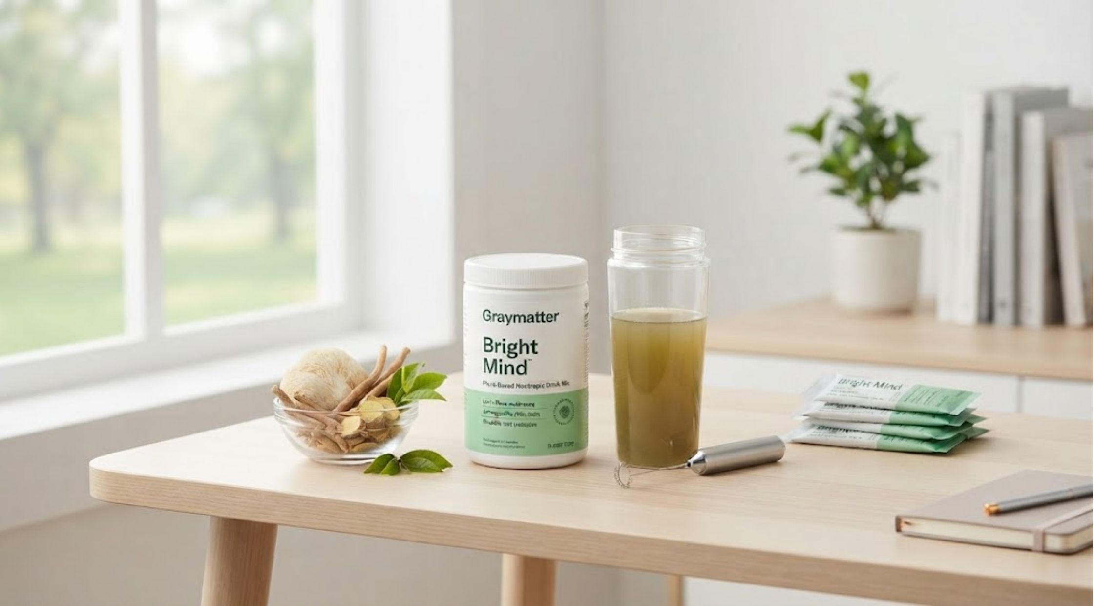 Graymatter Bright Mind A Plant-Based Approach to Focus and Cognitive Wellness