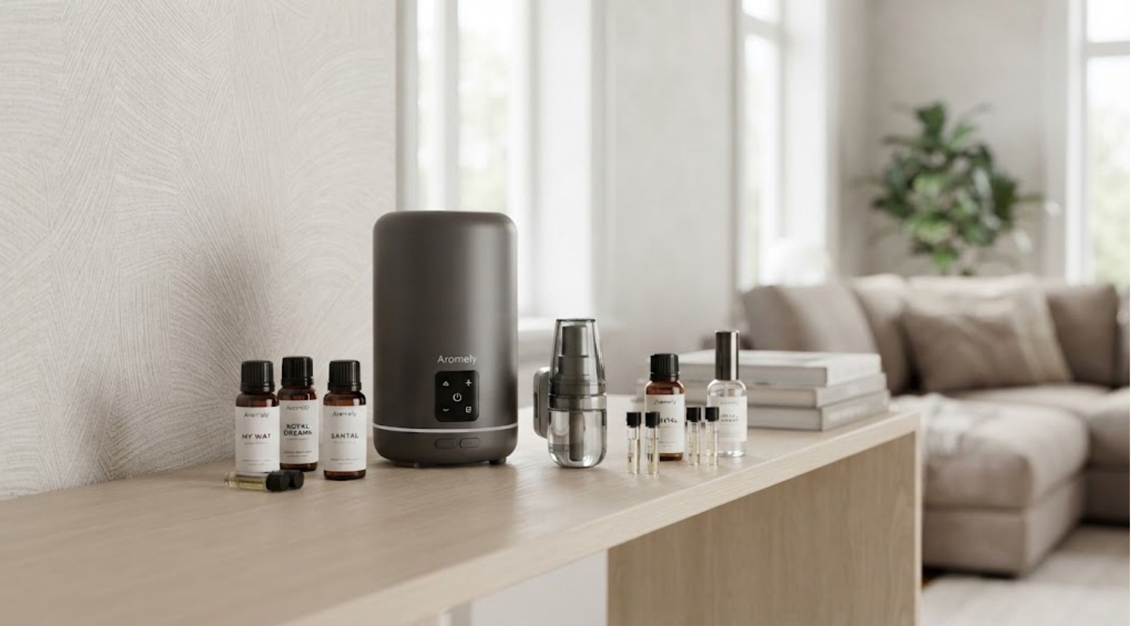 Aromely Home Fragrance Smart Diffusers and Premium Aroma Oils