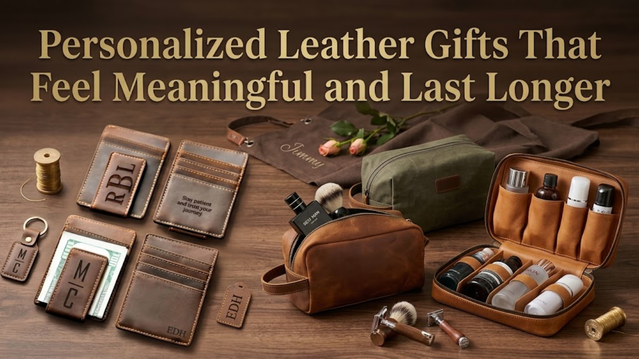 Personalized Leather Gifts from JackLeatherStudio for Meaningful Occasions