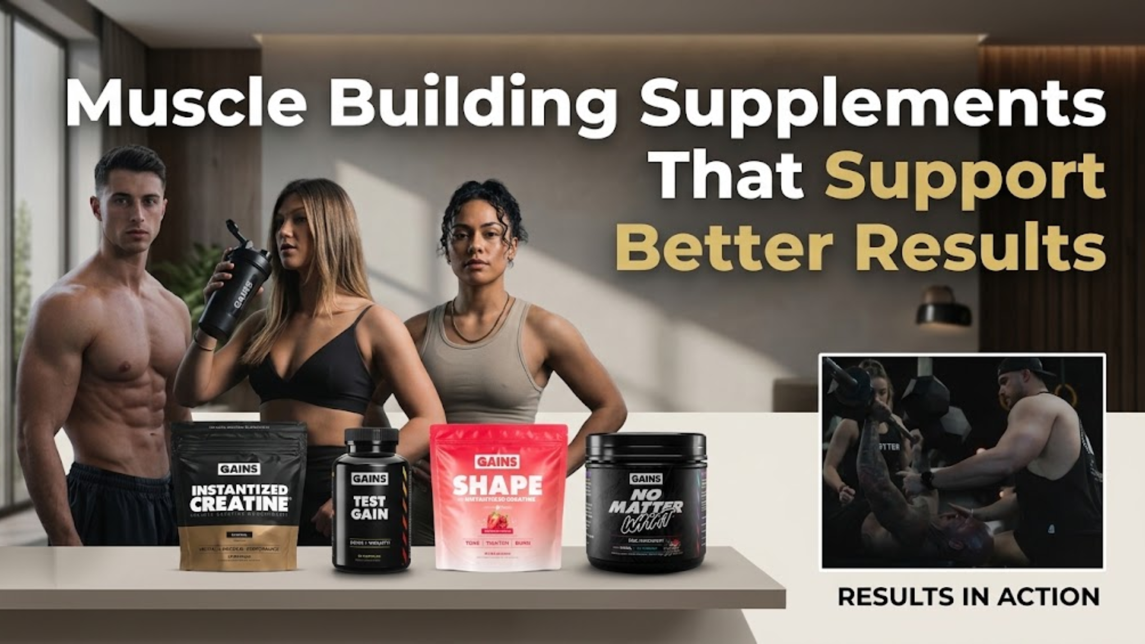 Muscle Building Supplements and Bulk Protein Powder for Fitness Goals
