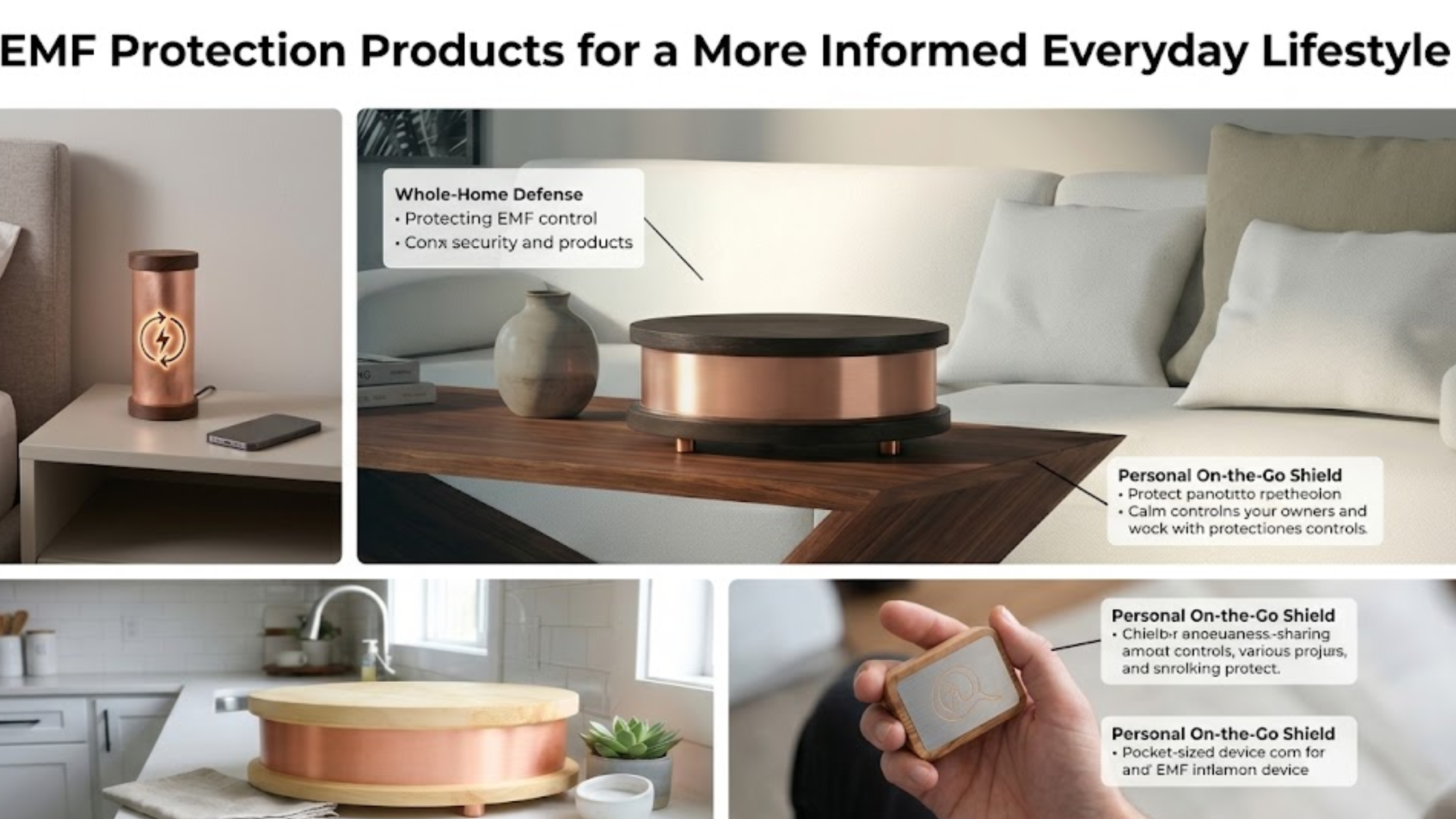 EMF Protection Products for Managing Everyday Electromagnetic Field Exposure